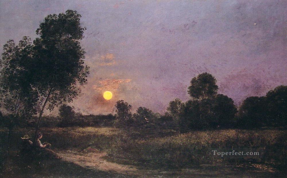 unknown Barbizon Impressionism landscape Charles Francois Daubigny Oil Paintings